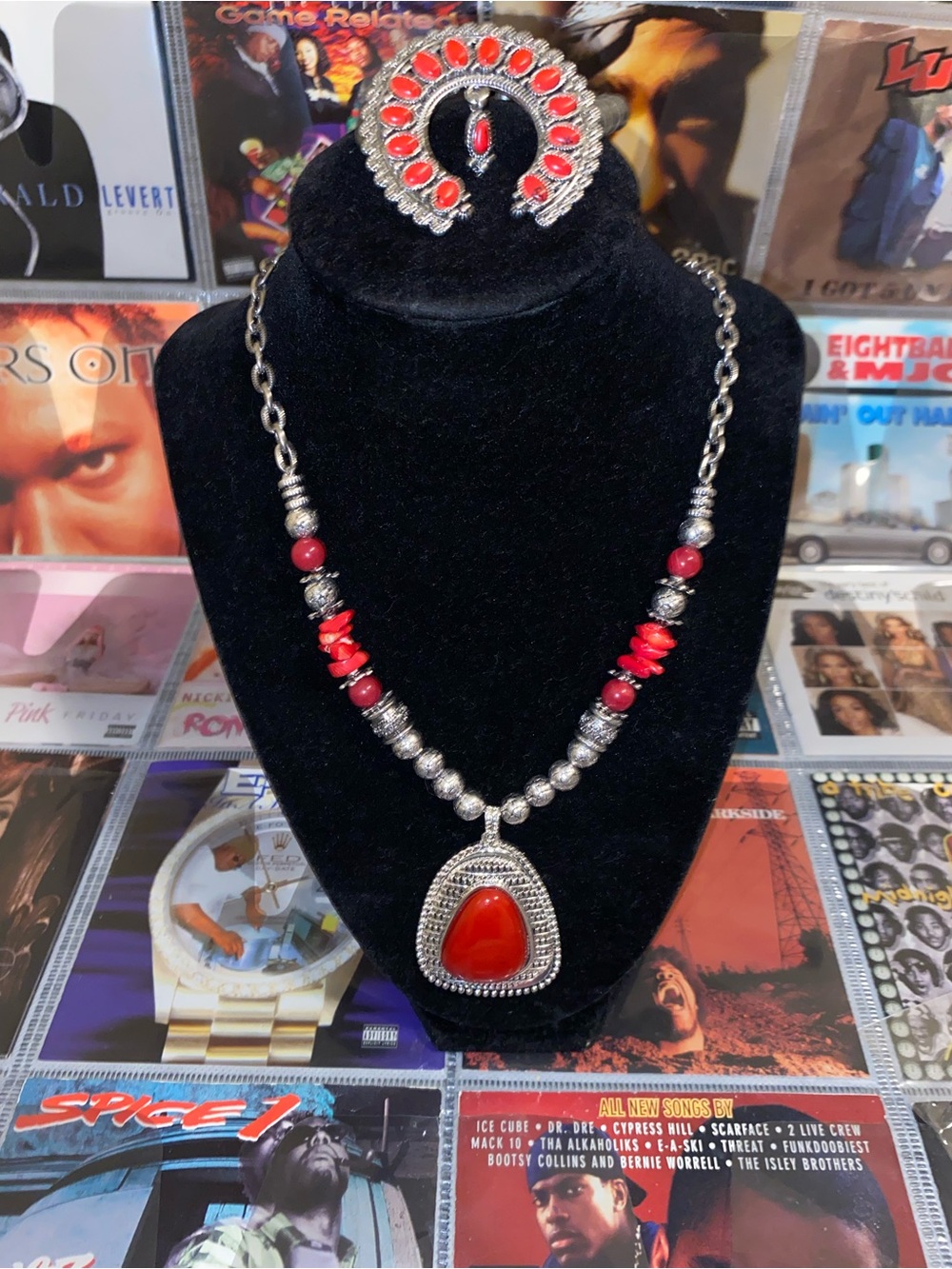 “Earth” Necklace and Bracelet Set